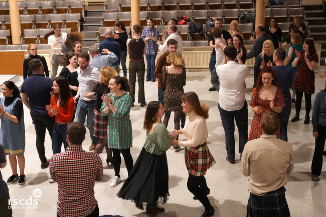 RSCDS Ceilidh Dancing at Celtic Connections 2024