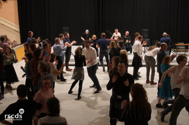 RSCDS Ceilidh Dancing at Celtic Connections 2024