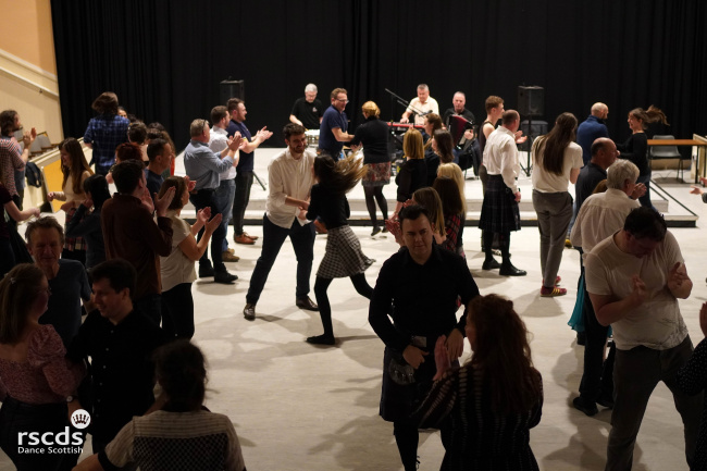 RSCDS Ceilidh Dancing at Celtic Connections 2024