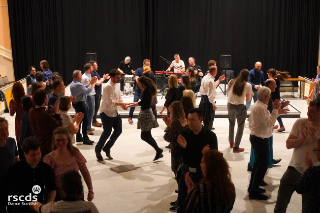 RSCDS Ceilidh Dancing at Celtic Connections 2024