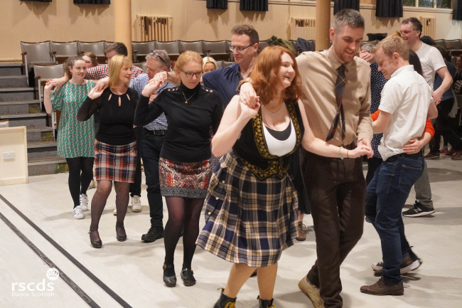 RSCDS Ceilidh Dancing at Celtic Connections 2024