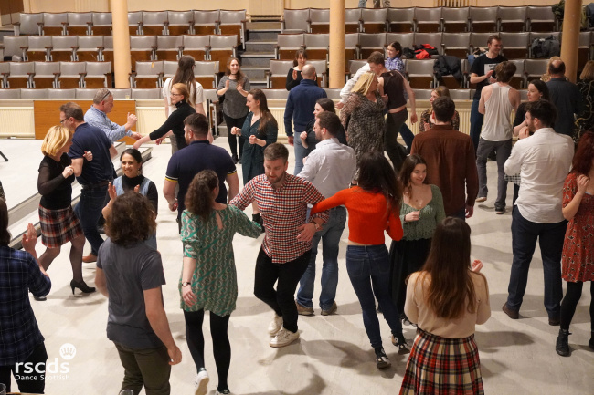 RSCDS Ceilidh Dancing at Celtic Connections 2024