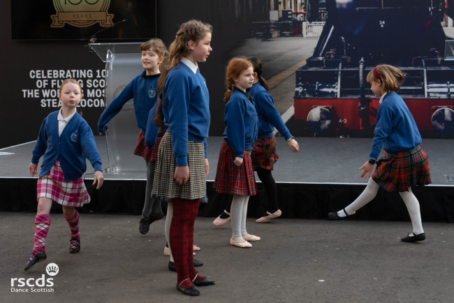 Flying Scotsman and The RSCDS