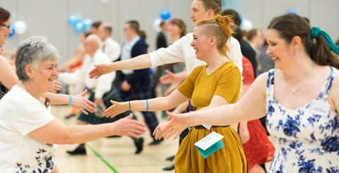 Try out Scottish country dance