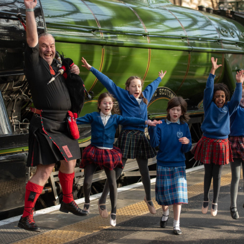 The Flying Scotsman and The RSCDS